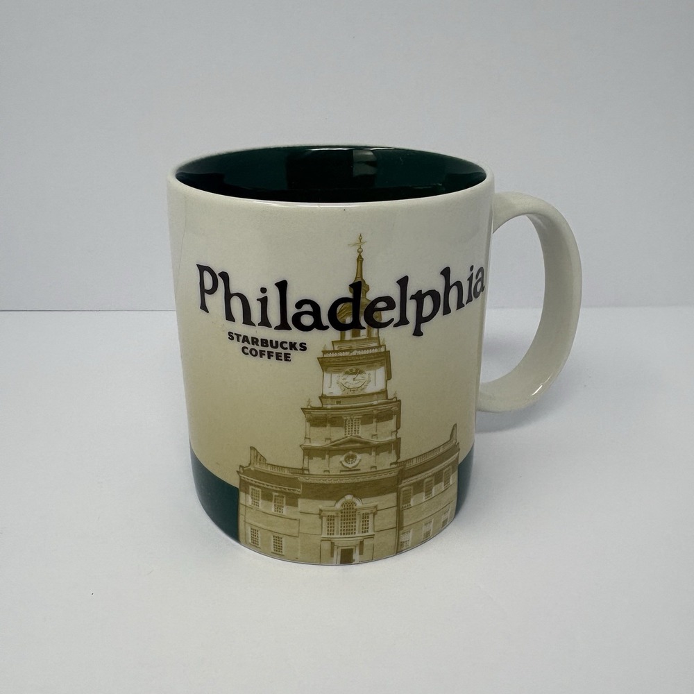 Starbucks Philadelphia 2011 Collector Series 16 oz Coffee Mug City Cup